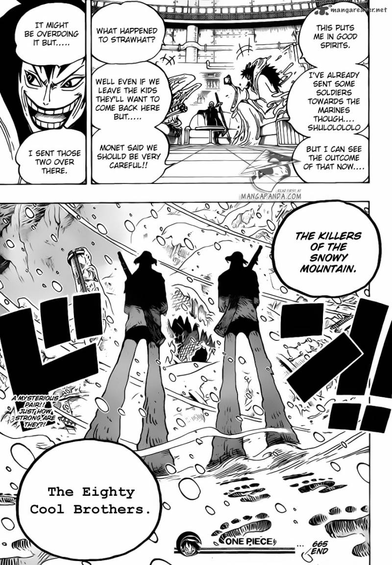 One Piece Chapter 665 page 17 - Chapter 665: CANDY