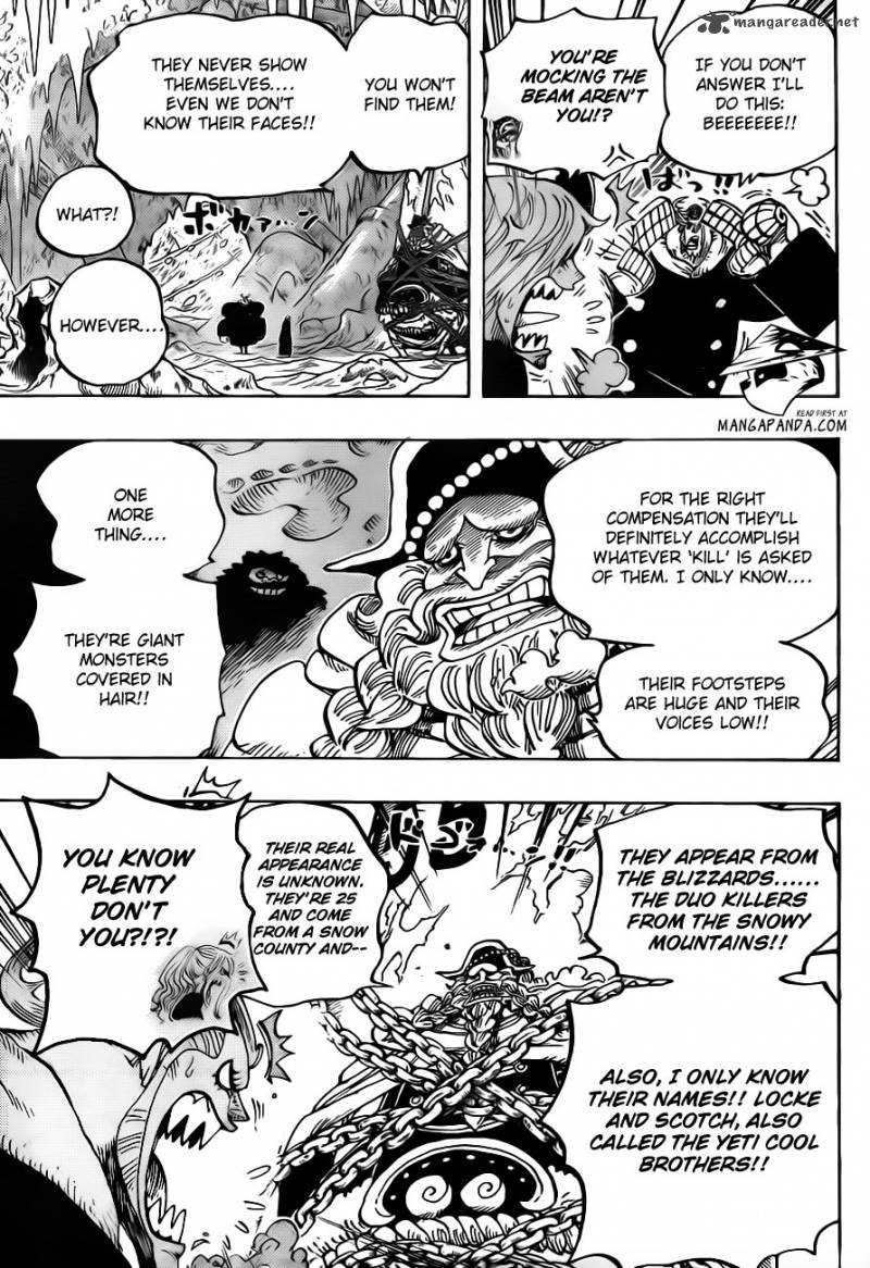 One Piece Chapter 666 page 11 - Chapter 666: Yeti Cool Brothers