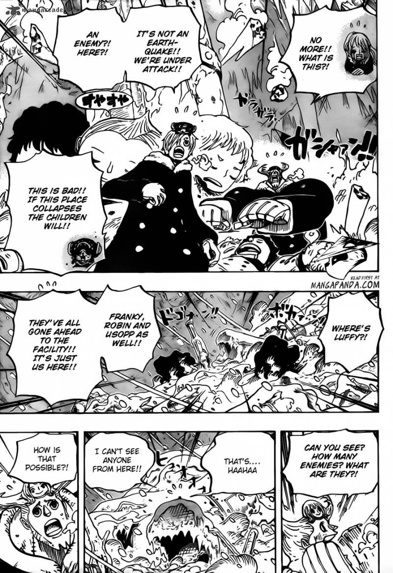 One Piece Chapter 666 page 9 - Chapter 666: Yeti Cool Brothers