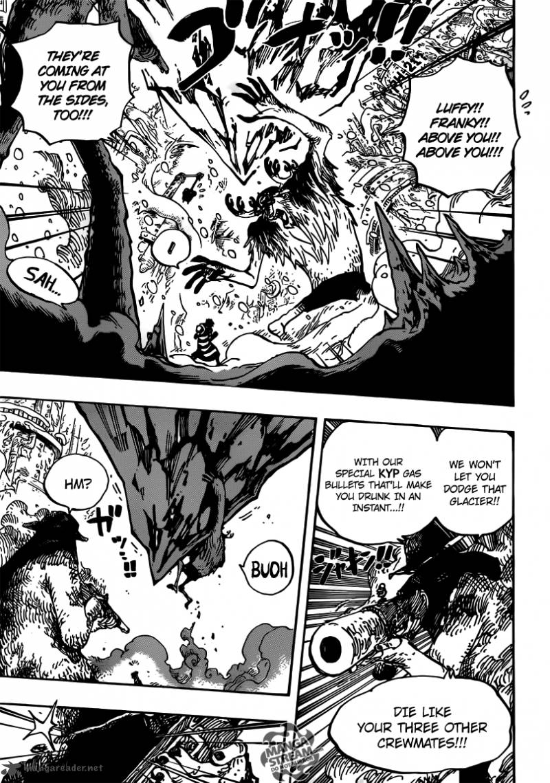 One Piece Chapter 667 page 14 - Chapter 667: COOL FIGHT