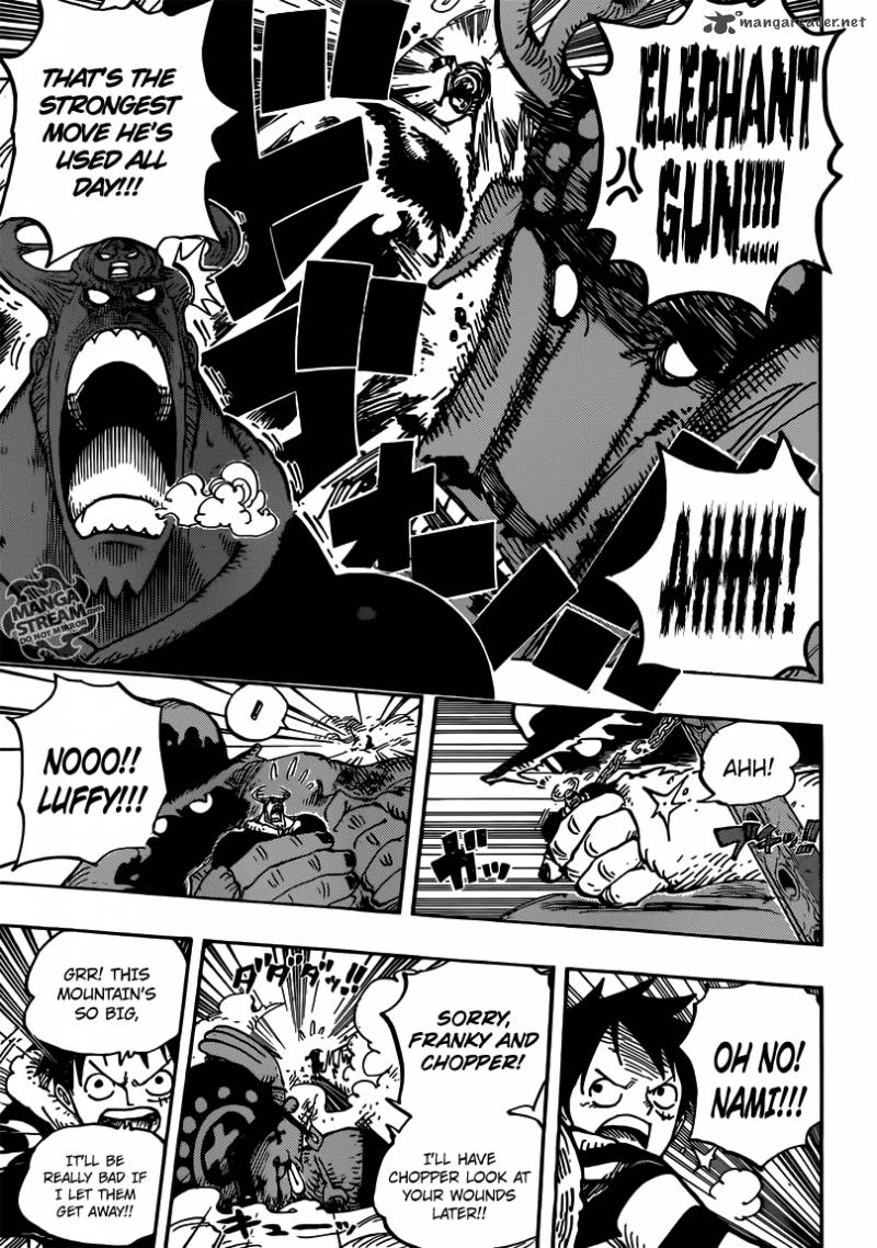 One Piece Chapter 667 page 16 - Chapter 667: COOL FIGHT