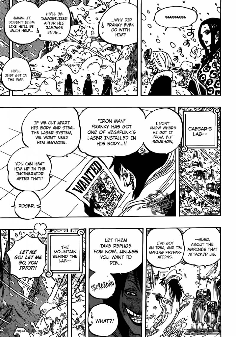 One Piece Chapter 667 page 6 - Chapter 667: COOL FIGHT