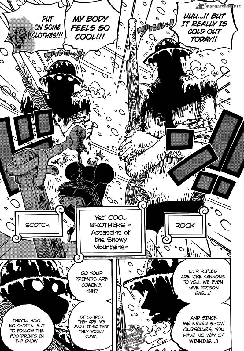One Piece Chapter 667 page 8 - Chapter 667: COOL FIGHT