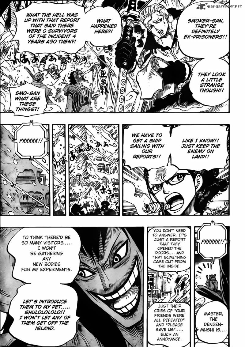One Piece Chapter 668 page 15 - Chapter 668: Pirate Alliance