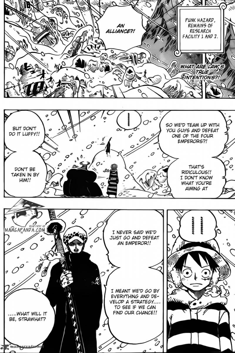 One Piece Chapter 668 page 2 - Chapter 668: Pirate Alliance