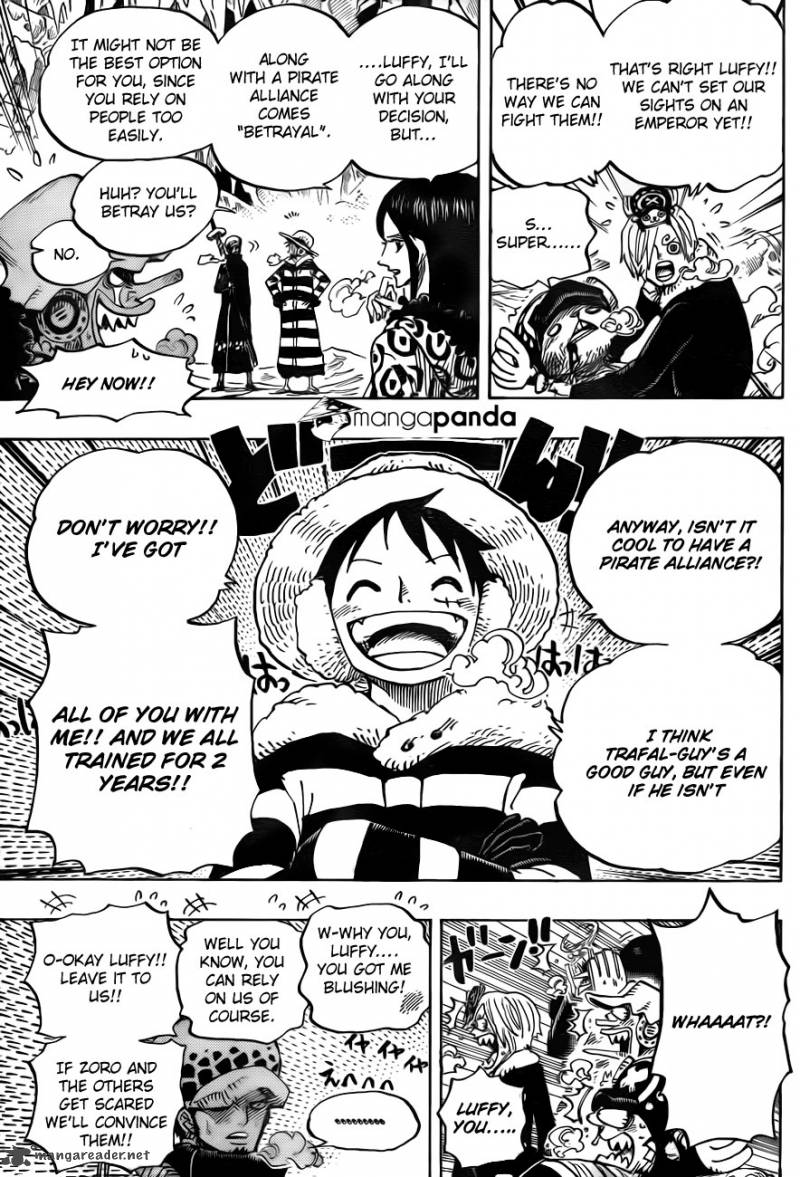 One Piece Chapter 668 page 5 - Chapter 668: Pirate Alliance