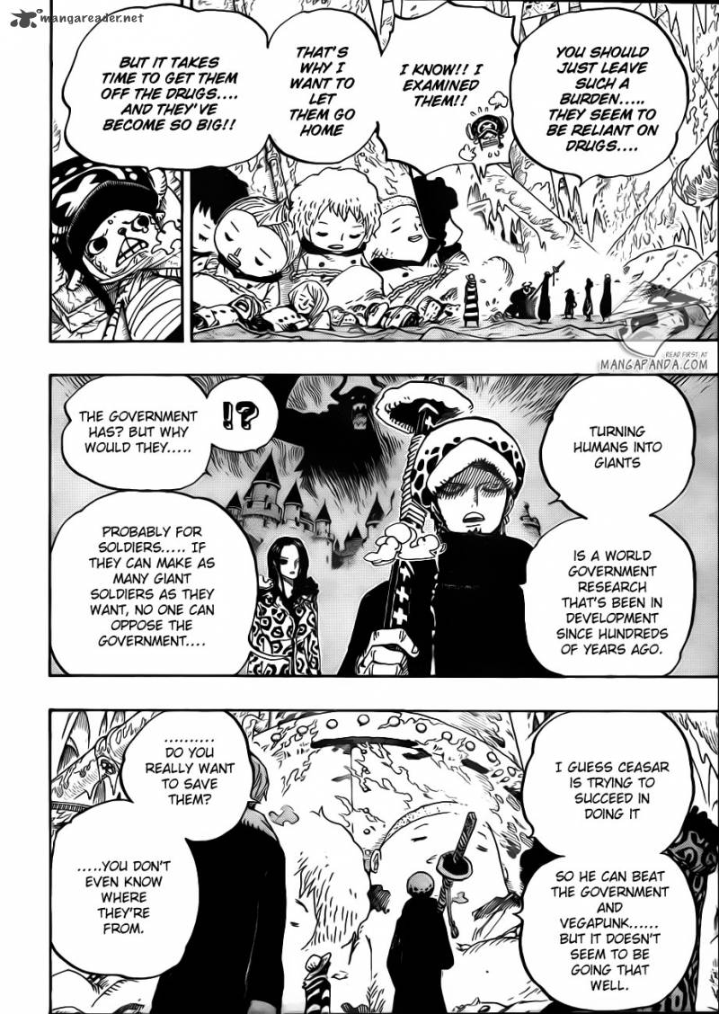 One Piece Chapter 668 page 8 - Chapter 668: Pirate Alliance