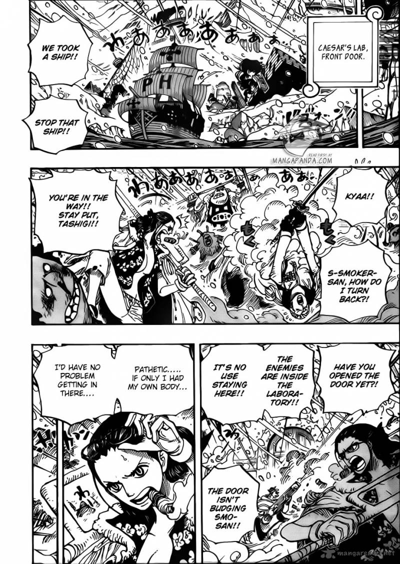 One Piece Chapter 669 page 14 - Chapter 669: Commence Operation