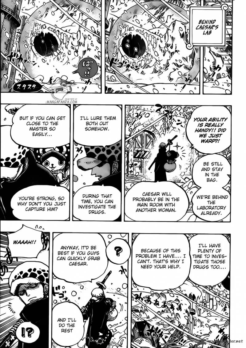 One Piece Chapter 669 page 15 - Chapter 669: Commence Operation