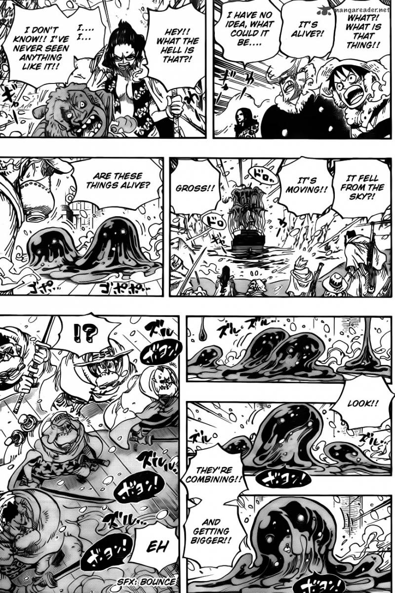 One Piece Chapter 670 page 9 - Chapter 670: Blizzard With a Chance of Slime