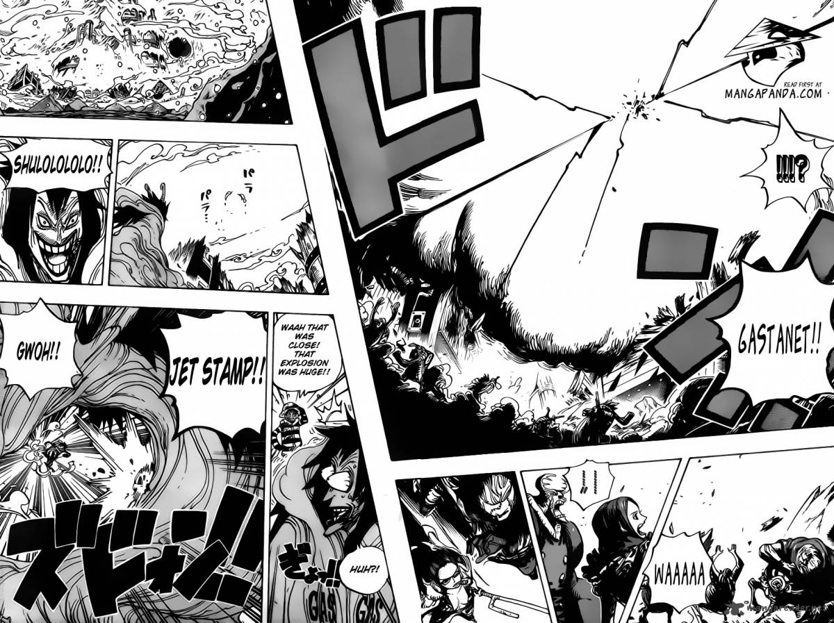 One Piece Chapter 671 page 12 - Chapter 671: Gasu Gasu no Mi