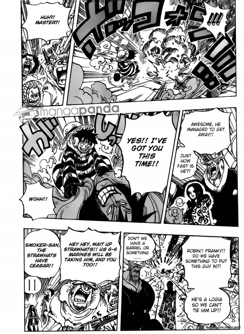 One Piece Chapter 671 page 13 - Chapter 671: Gasu Gasu no Mi