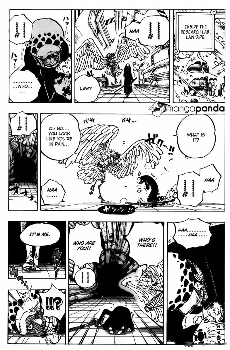 One Piece Chapter 671 page 15 - Chapter 671: Gasu Gasu no Mi