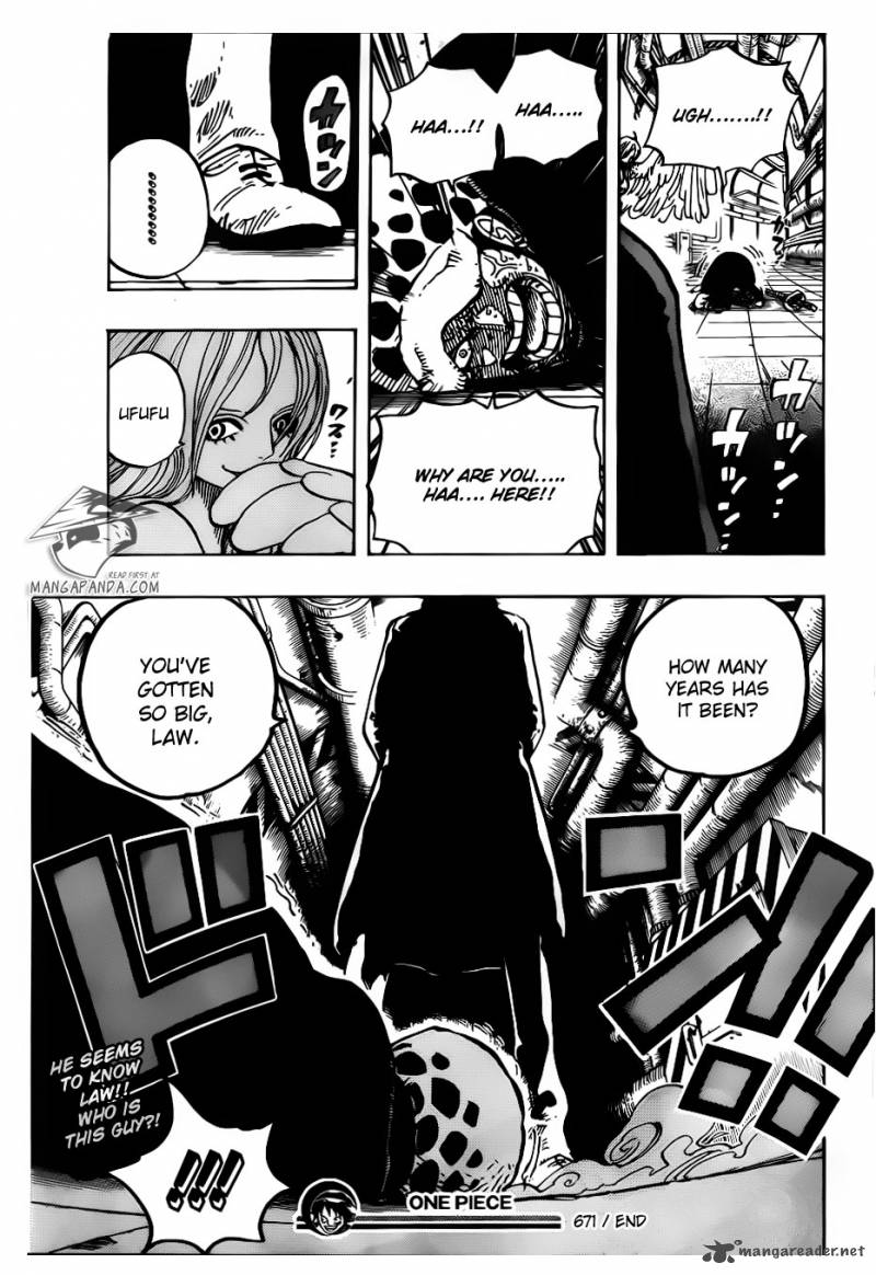 One Piece Chapter 671 page 16 - Chapter 671: Gasu Gasu no Mi