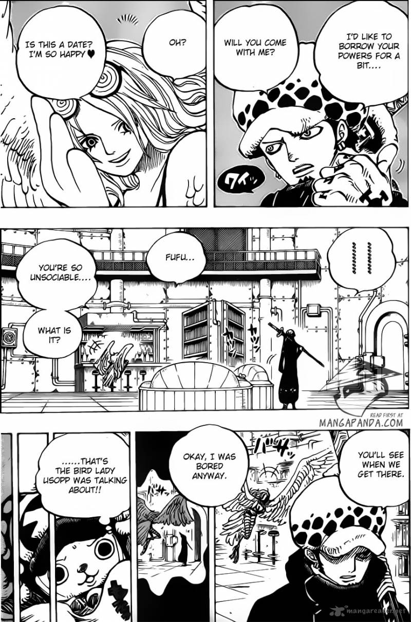 One Piece Chapter 671 page 5 - Chapter 671: Gasu Gasu no Mi