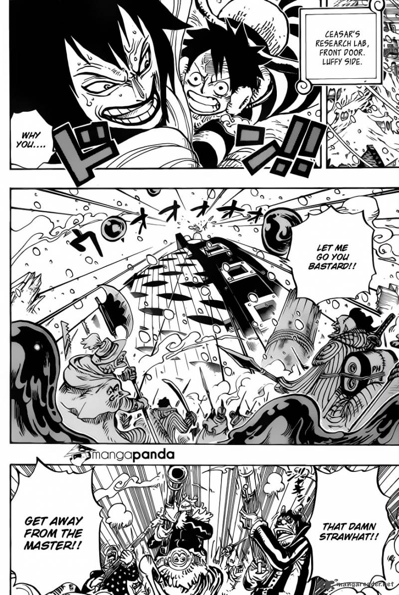 One Piece Chapter 671 page 6 - Chapter 671: Gasu Gasu no Mi