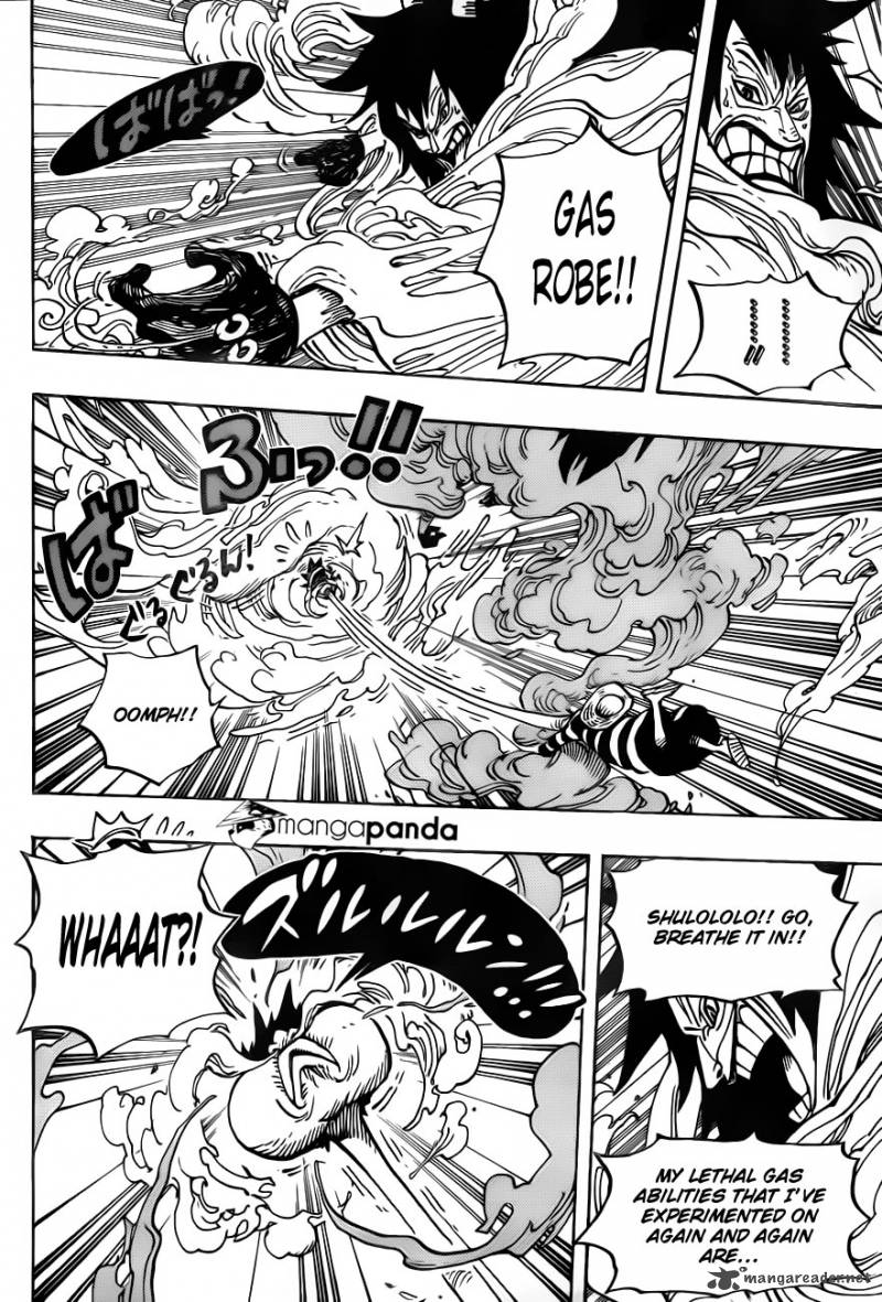 One Piece Chapter 671 page 8 - Chapter 671: Gasu Gasu no Mi