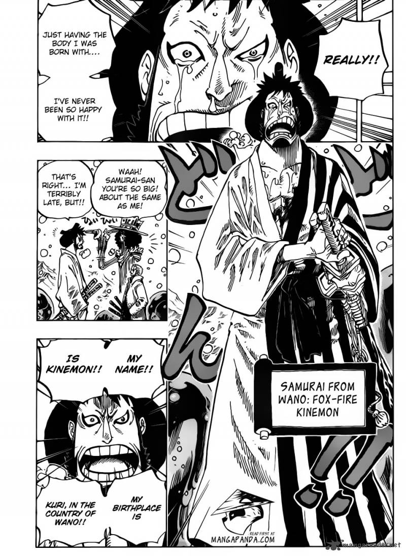 One Piece Chapter 672 page 14 - Chapter 672: My Name Is Kin'emon!!