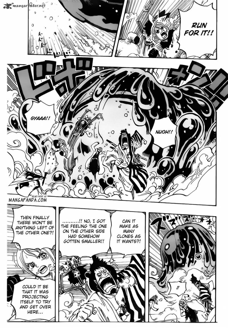One Piece manga, chapter 673, page 12 of 23
