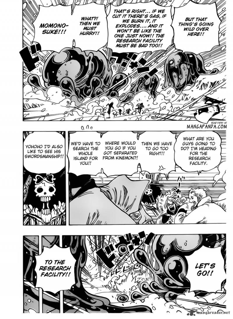 One Piece manga, chapter 673, page 13 of 23