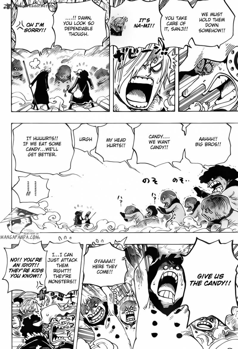 One Piece manga, chapter 673, page 7 of 23