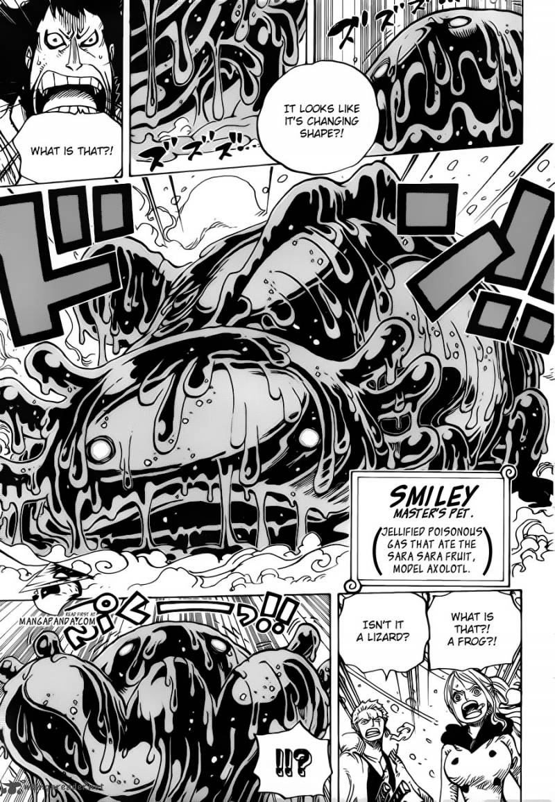 One Piece manga, chapter 673, page 10 of 23