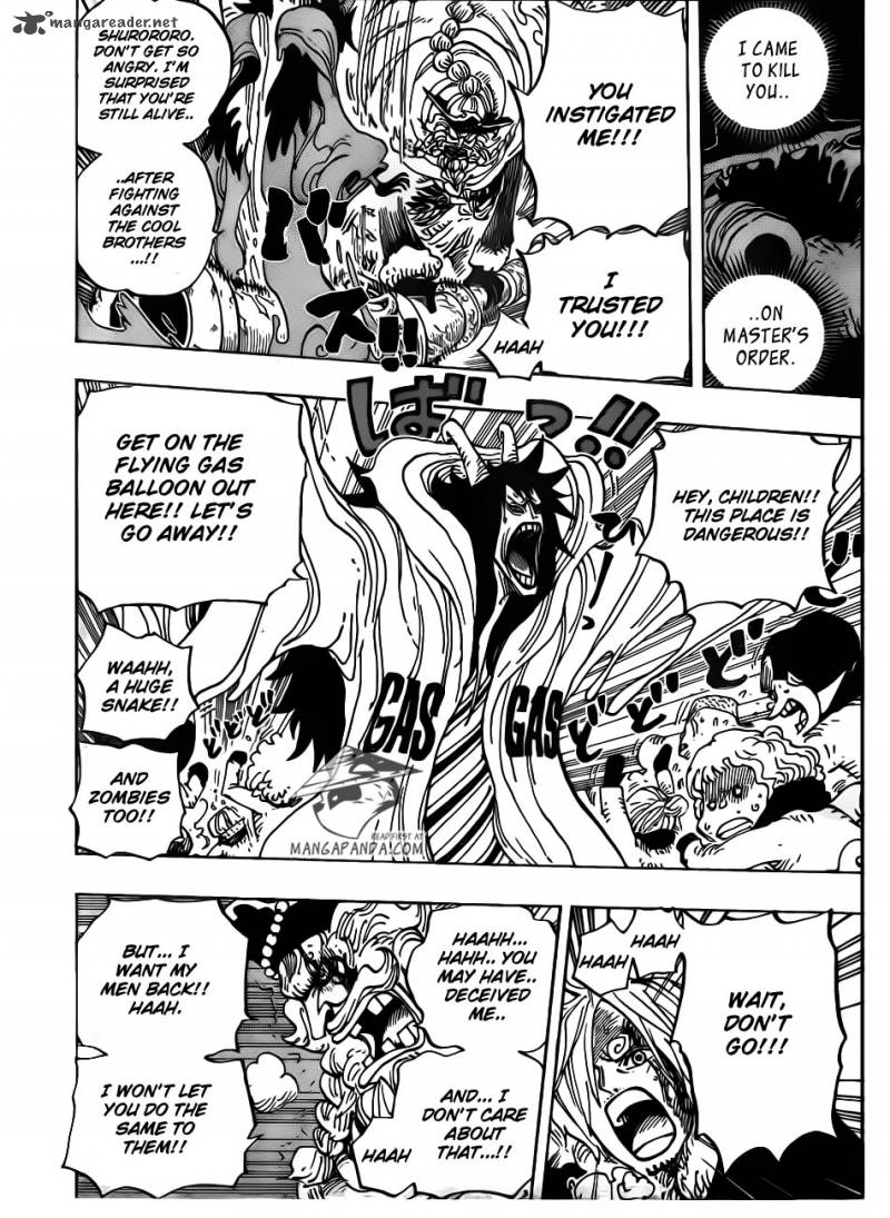 One Piece Chapter 674 page 12 - Chapter 674: The Observers