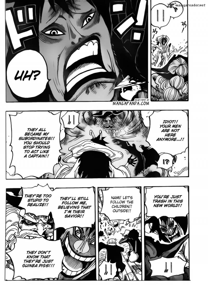 One Piece Chapter 674 page 13 - Chapter 674: The Observers