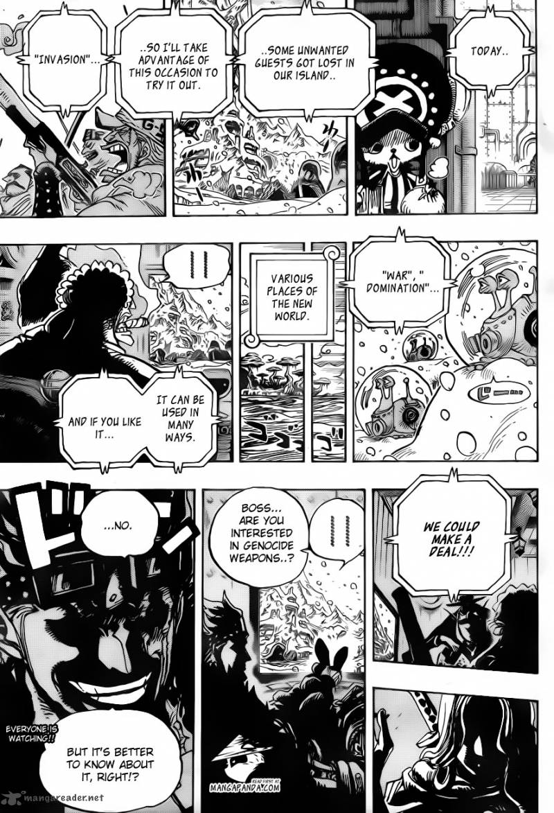 One Piece Chapter 674 page 17 - Chapter 674: The Observers