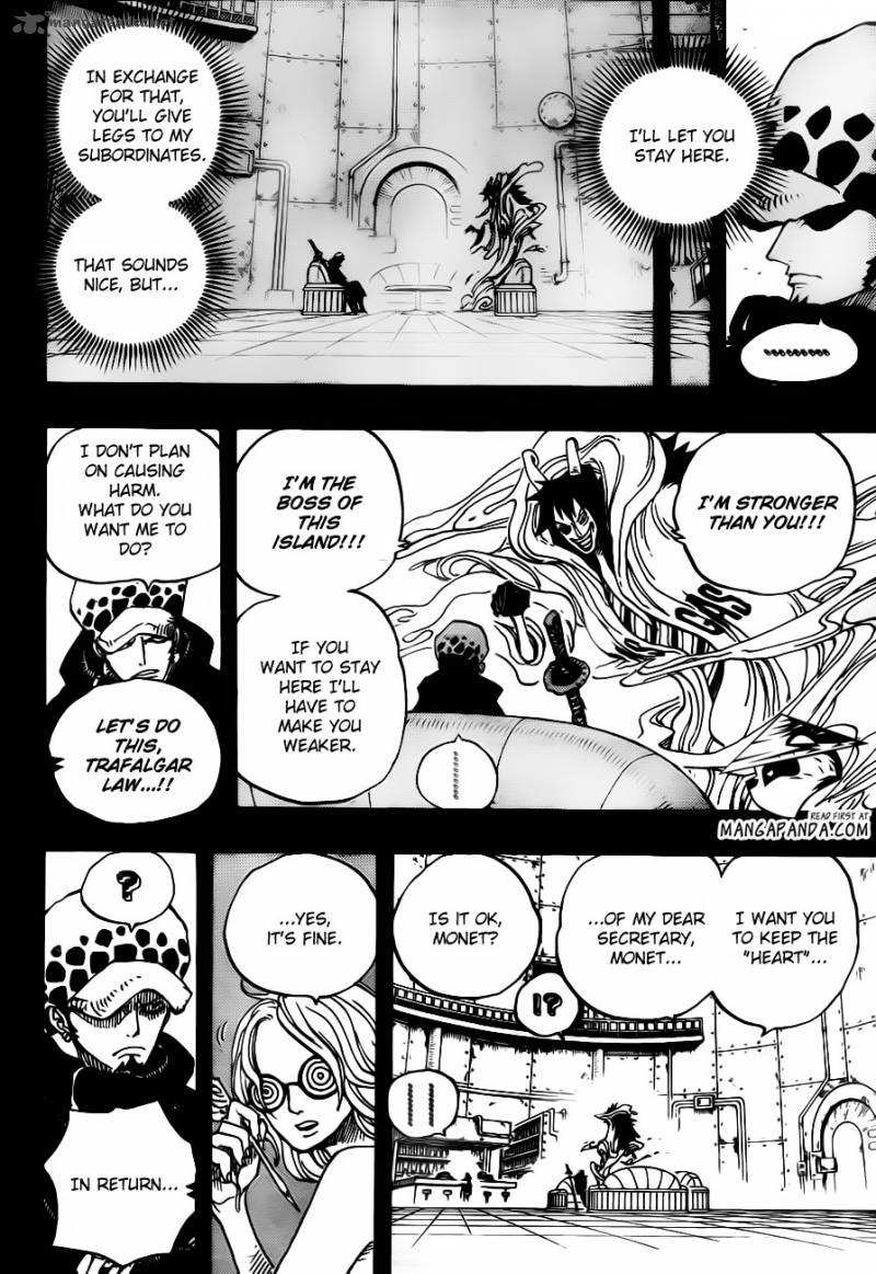 One Piece Chapter 675 page 8 - Chapter 675: I Call It "Shinokuni"