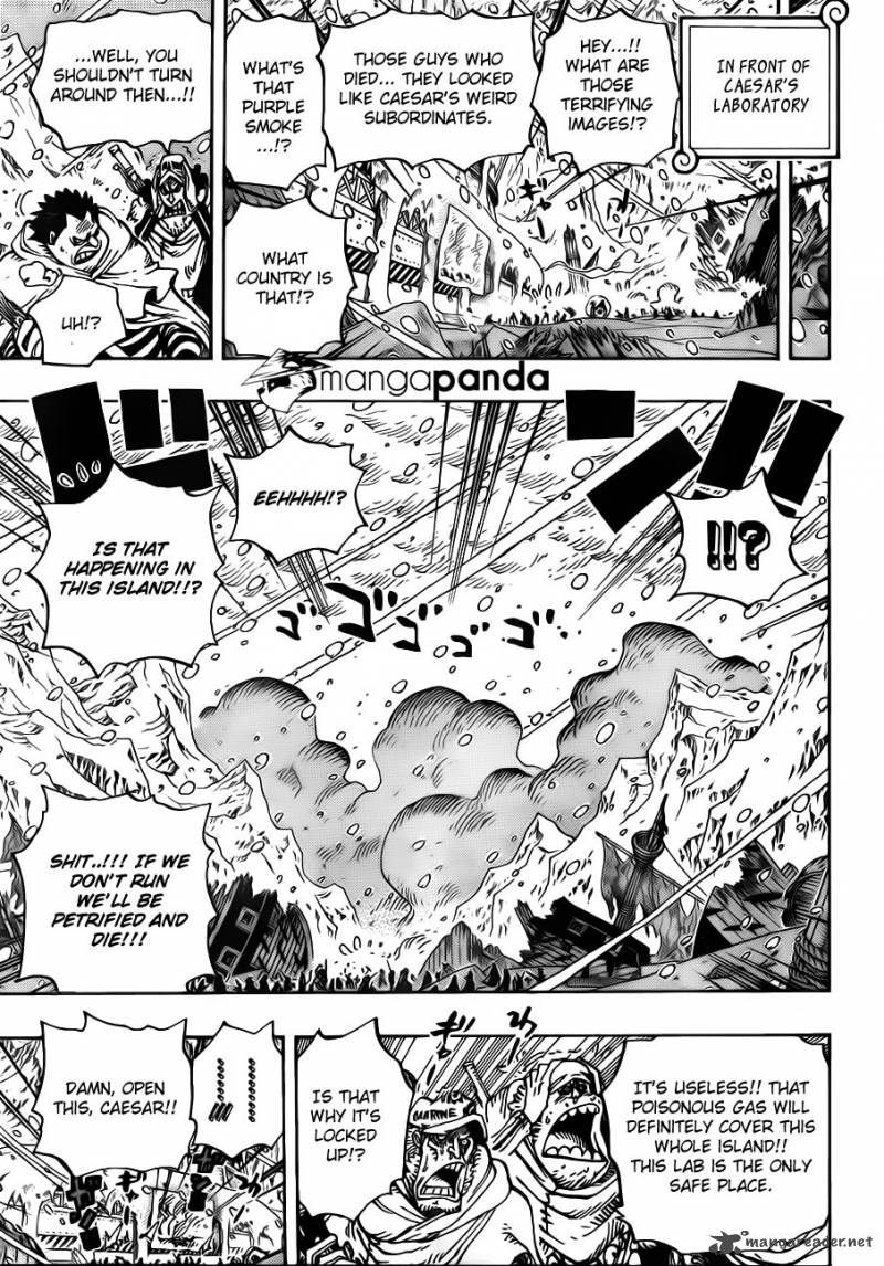 One Piece Chapter 676 page 13 - Chapter 676: The Perfect Weapon of Mass Murder