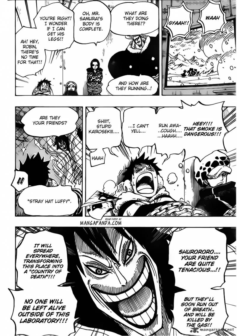 One Piece Chapter 676 page 16 - Chapter 676: The Perfect Weapon of Mass Murder