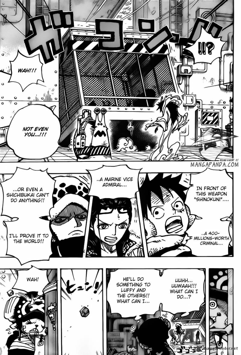 One Piece Chapter 676 page 17 - Chapter 676: The Perfect Weapon of Mass Murder