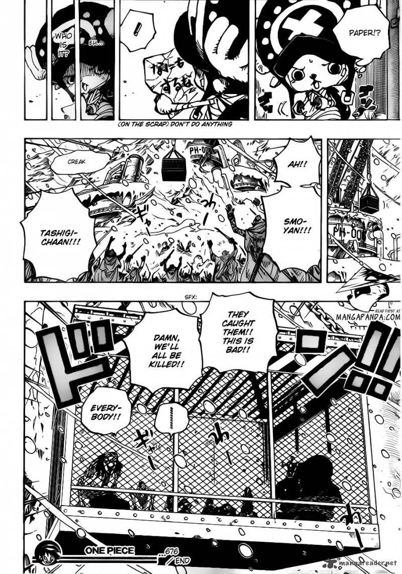 One Piece Chapter 676 page 18 - Chapter 676: The Perfect Weapon of Mass Murder