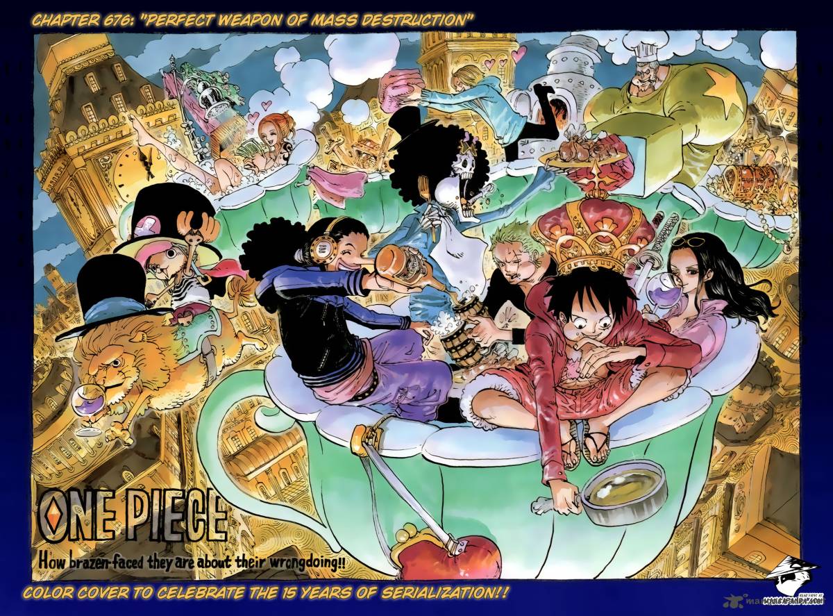 One Piece Chapter 676 page 3 - Chapter 676: The Perfect Weapon of Mass Murder