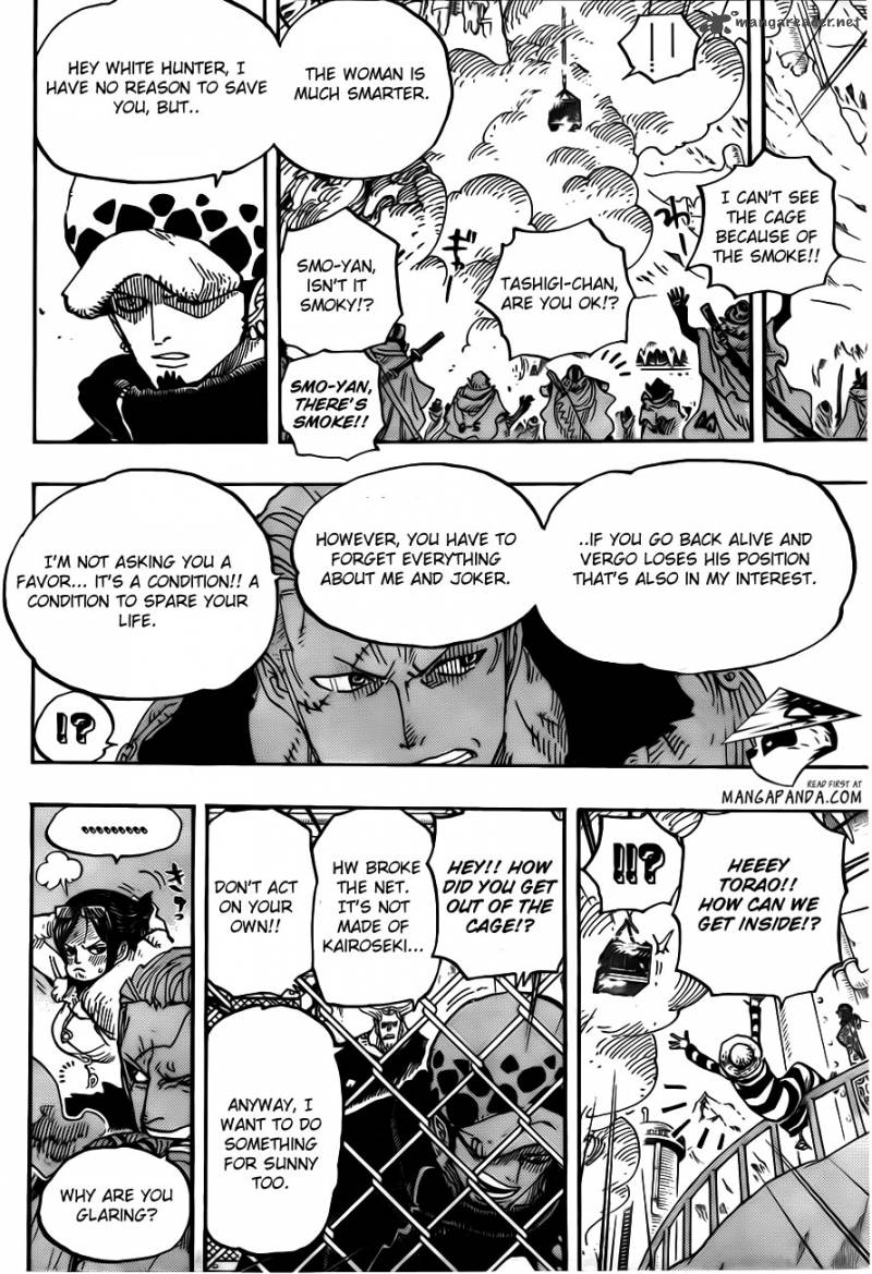 One Piece Chapter 677 page 11 - Chapter 677: COUNTER HAZARD!!