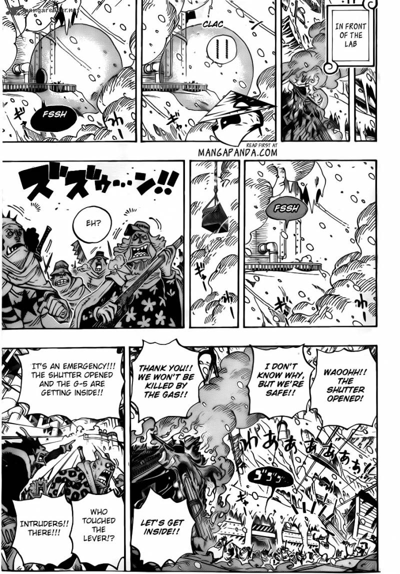 One Piece Chapter 677 page 14 - Chapter 677: COUNTER HAZARD!!