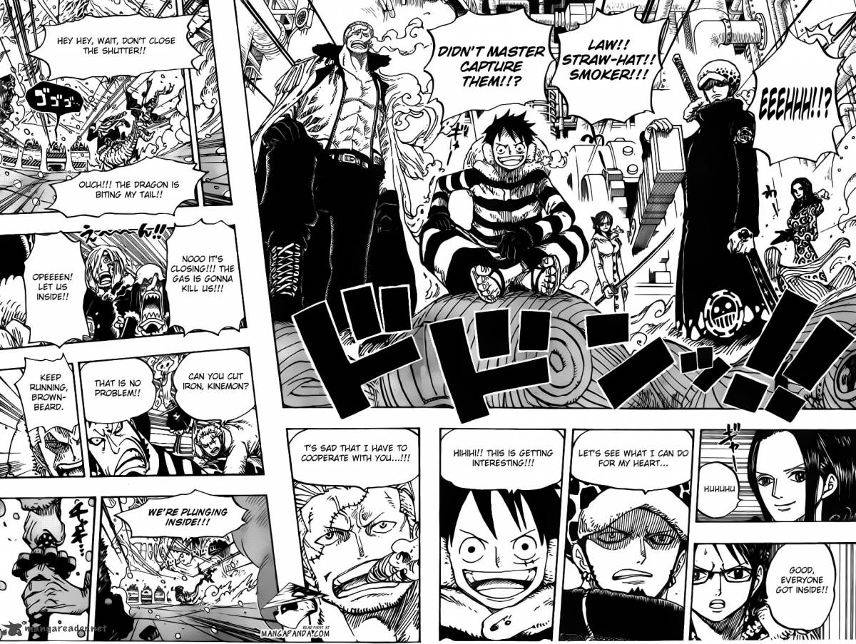 One Piece Chapter 677 page 15 - Chapter 677: COUNTER HAZARD!!