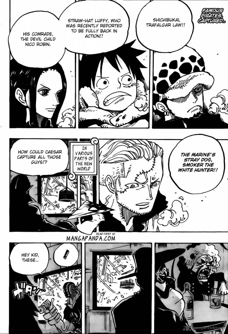 One Piece Chapter 677 page 2 - Chapter 677: COUNTER HAZARD!!