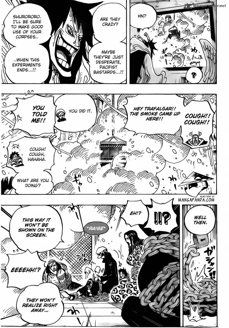 One Piece Chapter 677 page 8 - Chapter 677: COUNTER HAZARD!!