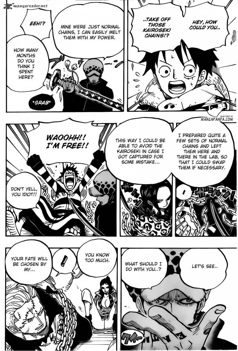 One Piece Chapter 677 page 9 - Chapter 677: COUNTER HAZARD!!