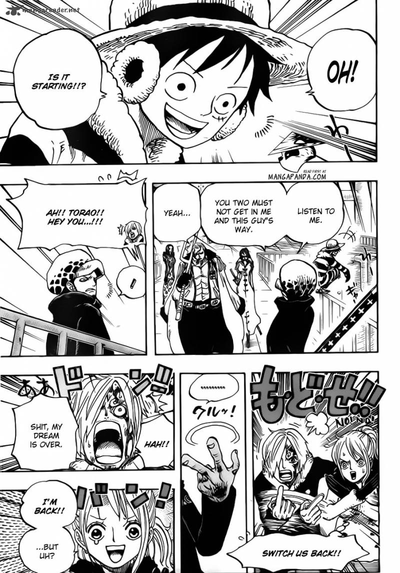 One Piece Chapter 678 page 10 - Chapter 678: Lobby of Laboratory Section A