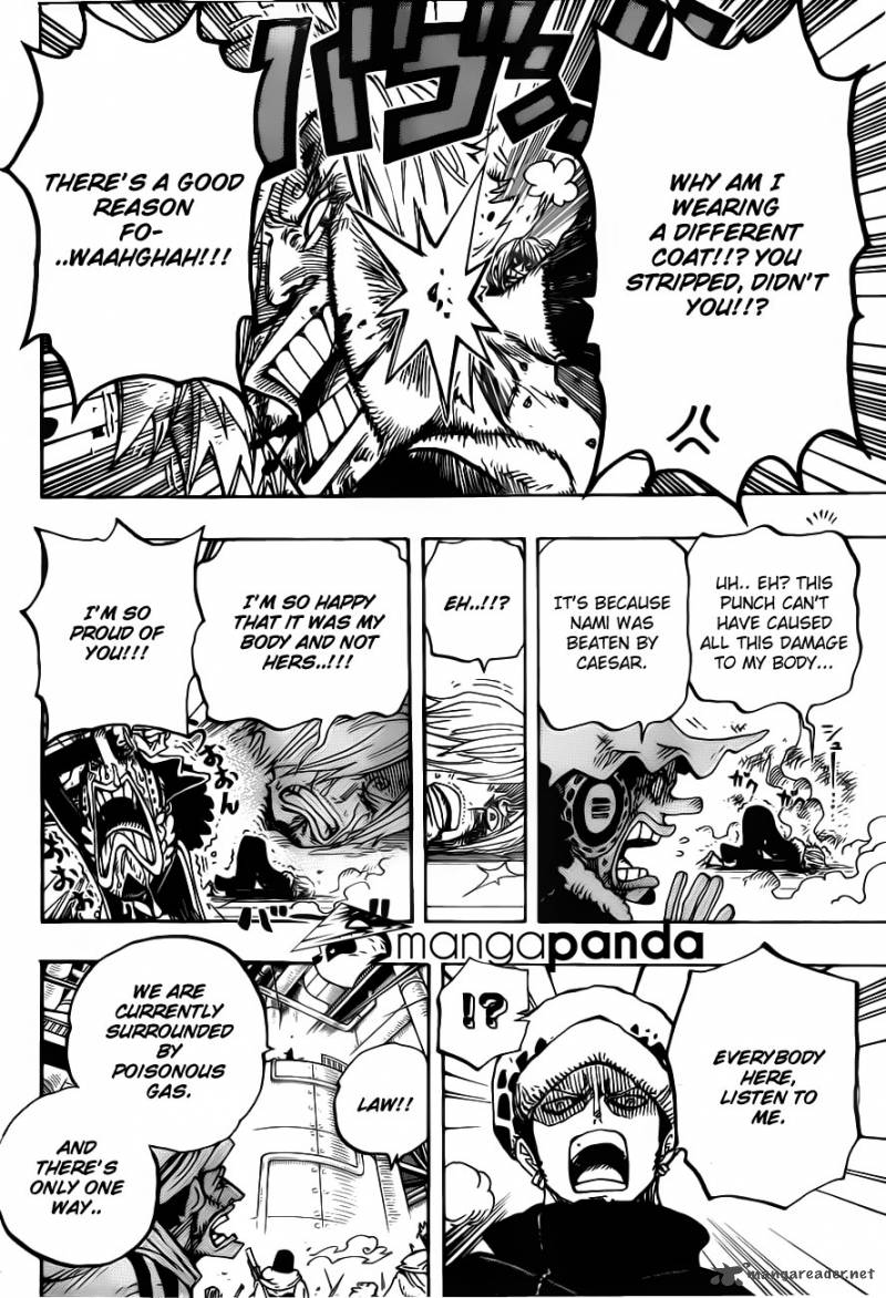 One Piece Chapter 678 page 11 - Chapter 678: Lobby of Laboratory Section A