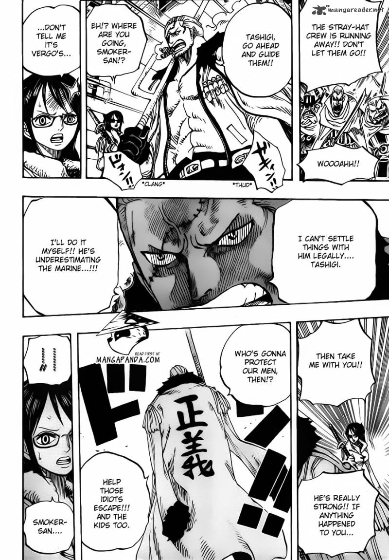 One Piece Chapter 678 page 14 - Chapter 678: Lobby of Laboratory Section A