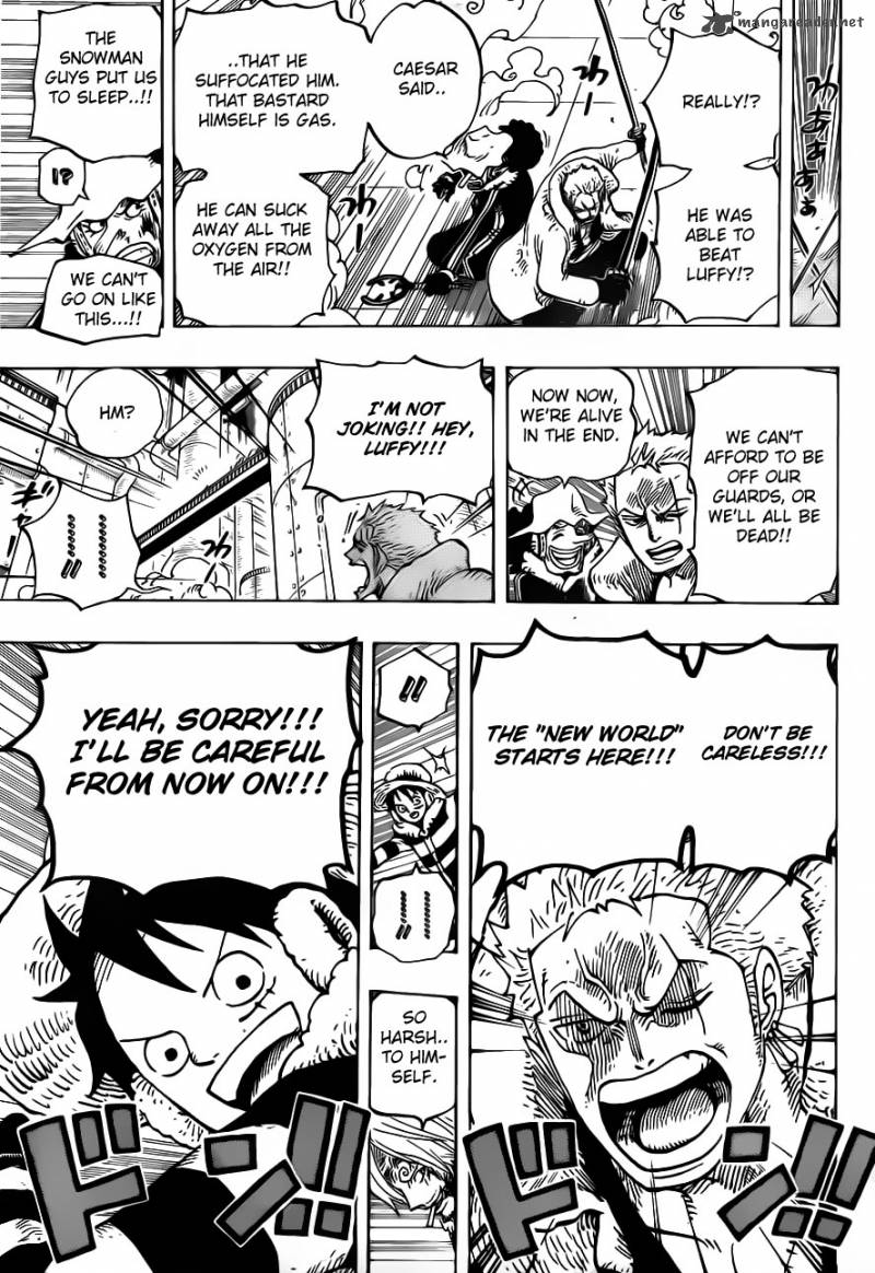 One Piece Chapter 678 page 15 - Chapter 678: Lobby of Laboratory Section A