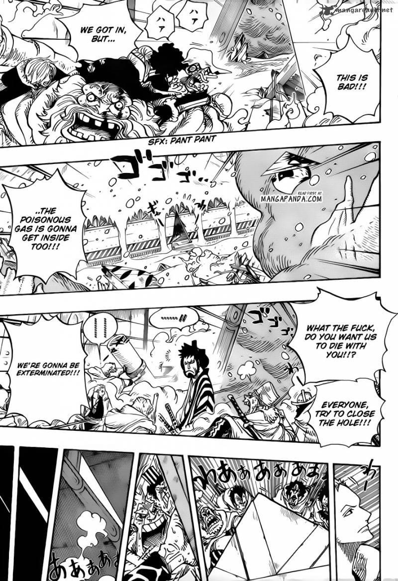One Piece Chapter 678 page 4 - Chapter 678: Lobby of Laboratory Section A