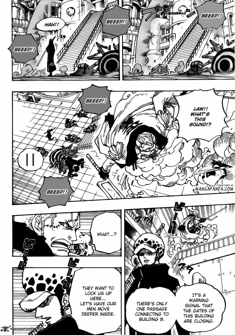 One Piece Chapter 679 page 11 - Chapter 679: The G-5 Spirit