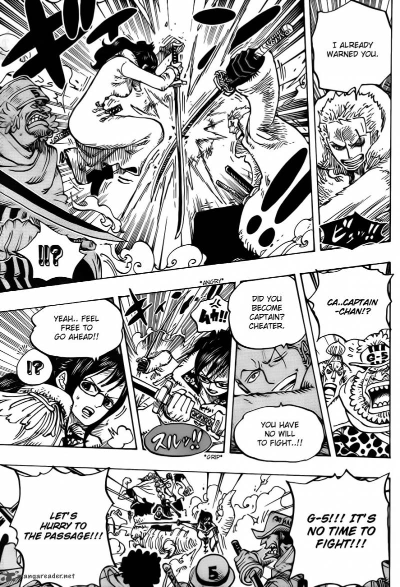 One Piece Chapter 679 page 14 - Chapter 679: The G-5 Spirit