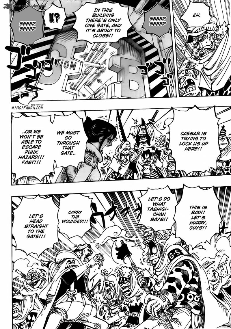 One Piece Chapter 679 page 15 - Chapter 679: The G-5 Spirit