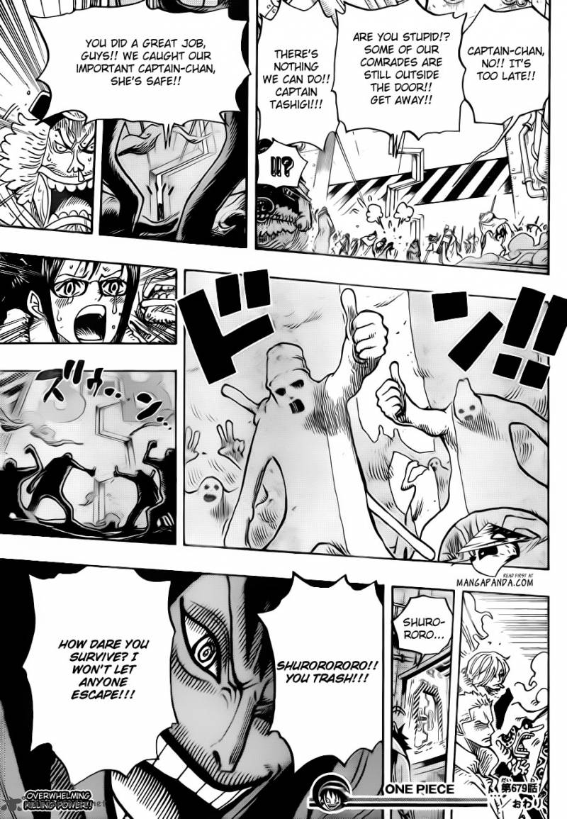 One Piece Chapter 679 page 20 - Chapter 679: The G-5 Spirit